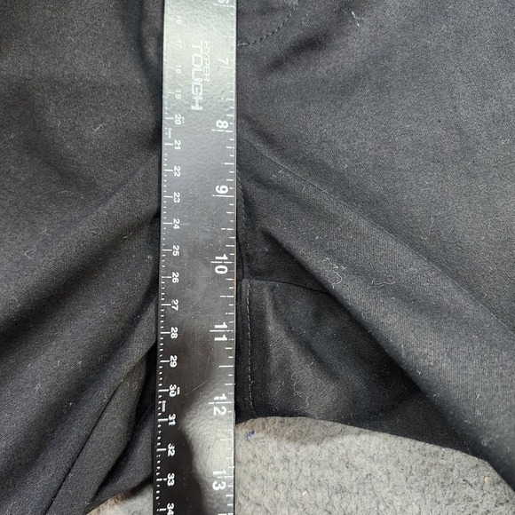 Lee Pants Womens 16 Petite Black Style Up Pull On Straight Leg Twill Stretch - Picture 4 of 8